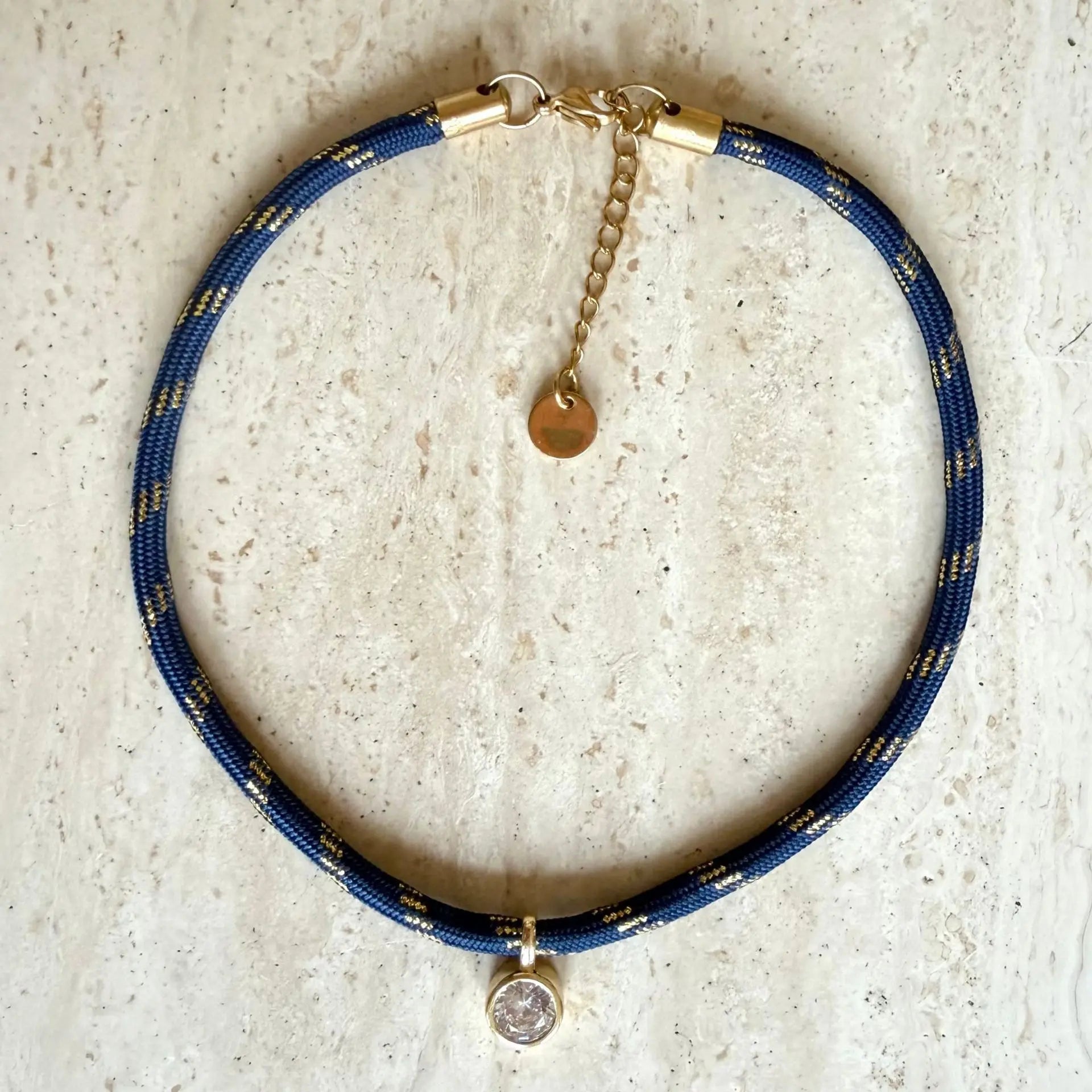 doyours Boho Multilayer Rope Chain Necklace — Gold Plated Zircon Pendant Jewelry