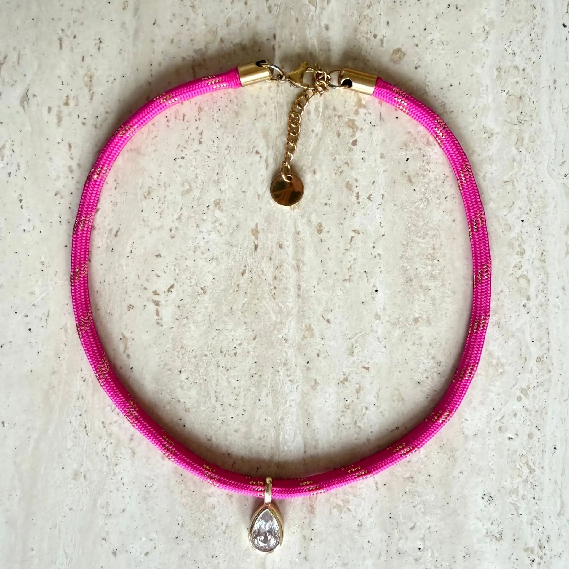 doyours Boho Multilayer Rope Chain Necklace — Gold Plated Zircon Pendant Jewelry