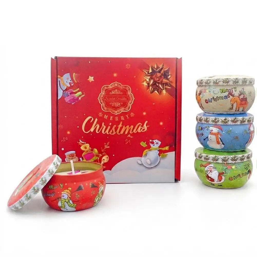 Christmas Scented Belly Jar Candle — Festive Aromatherapy Gift