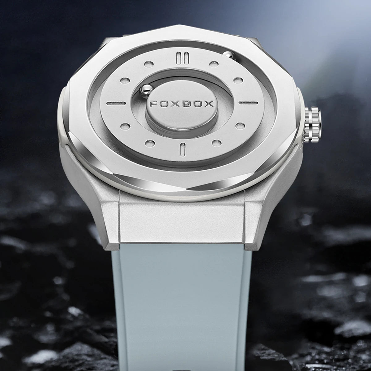 LIGE Creative Magnetic Men's Watch — Unique Quartz Wristwatch with Interchangeable Straps