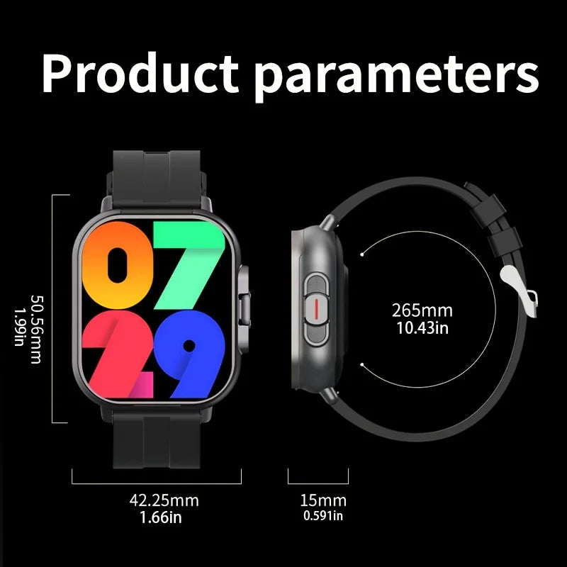 ERUN 2-in-1 Smart Watch — Integrated Wireless Earbuds & AI Translation
