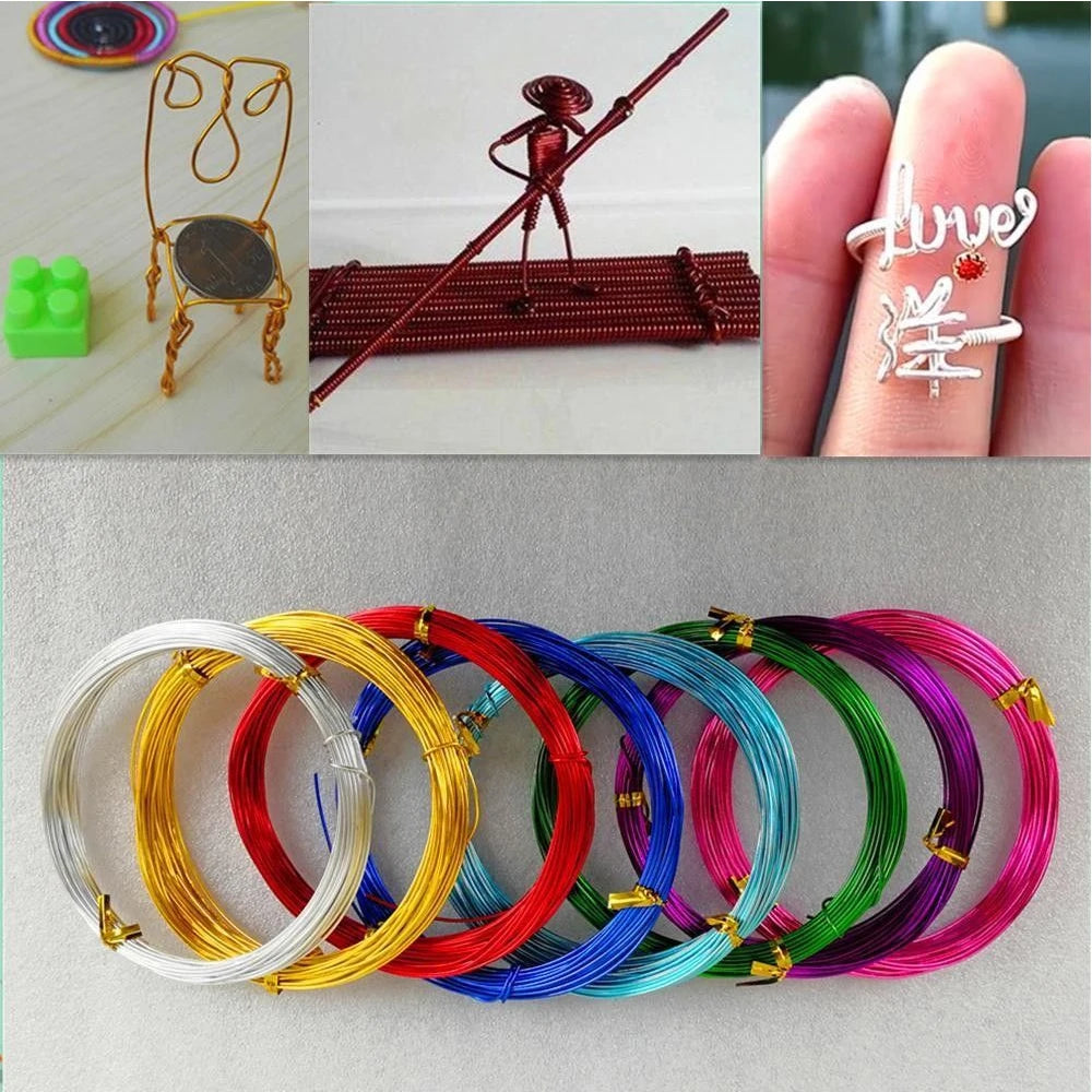 Plated Aluminum Craft Wire — Versatile Jewelry Making Findings