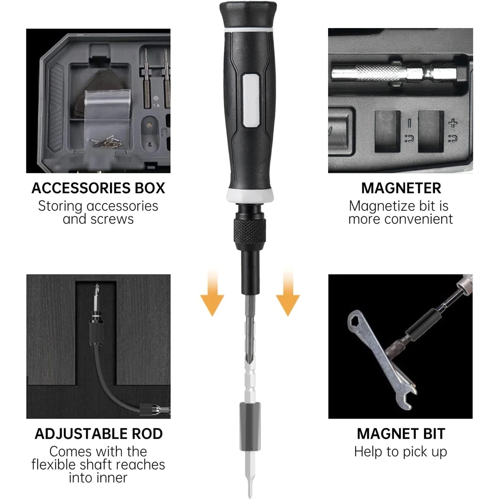 STONEGO Precision Screwdriver Set — Professional Electronic Repair Kit