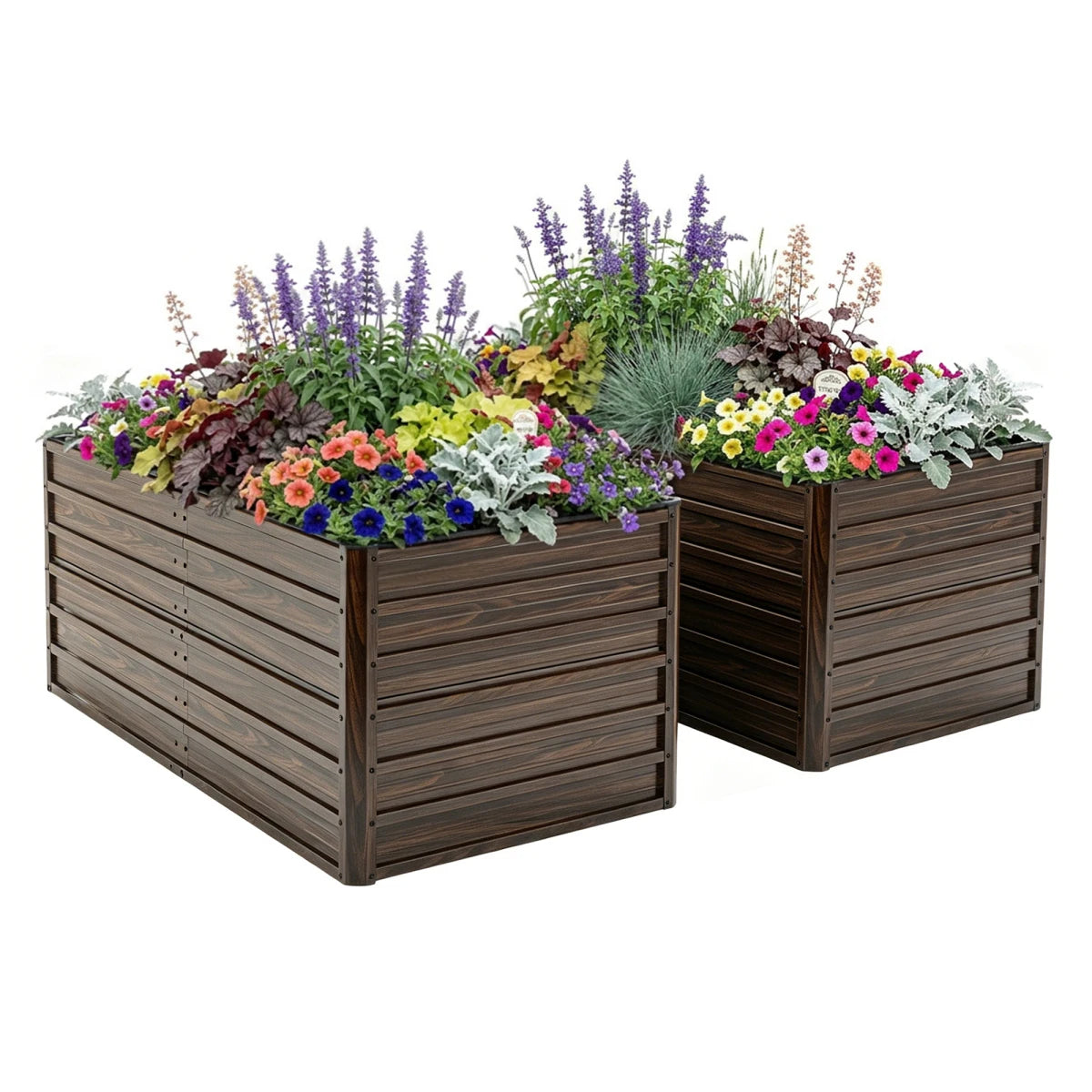 Metal Raised Garden Bed Kit — Rustproof Elevated Planter for Vegetables