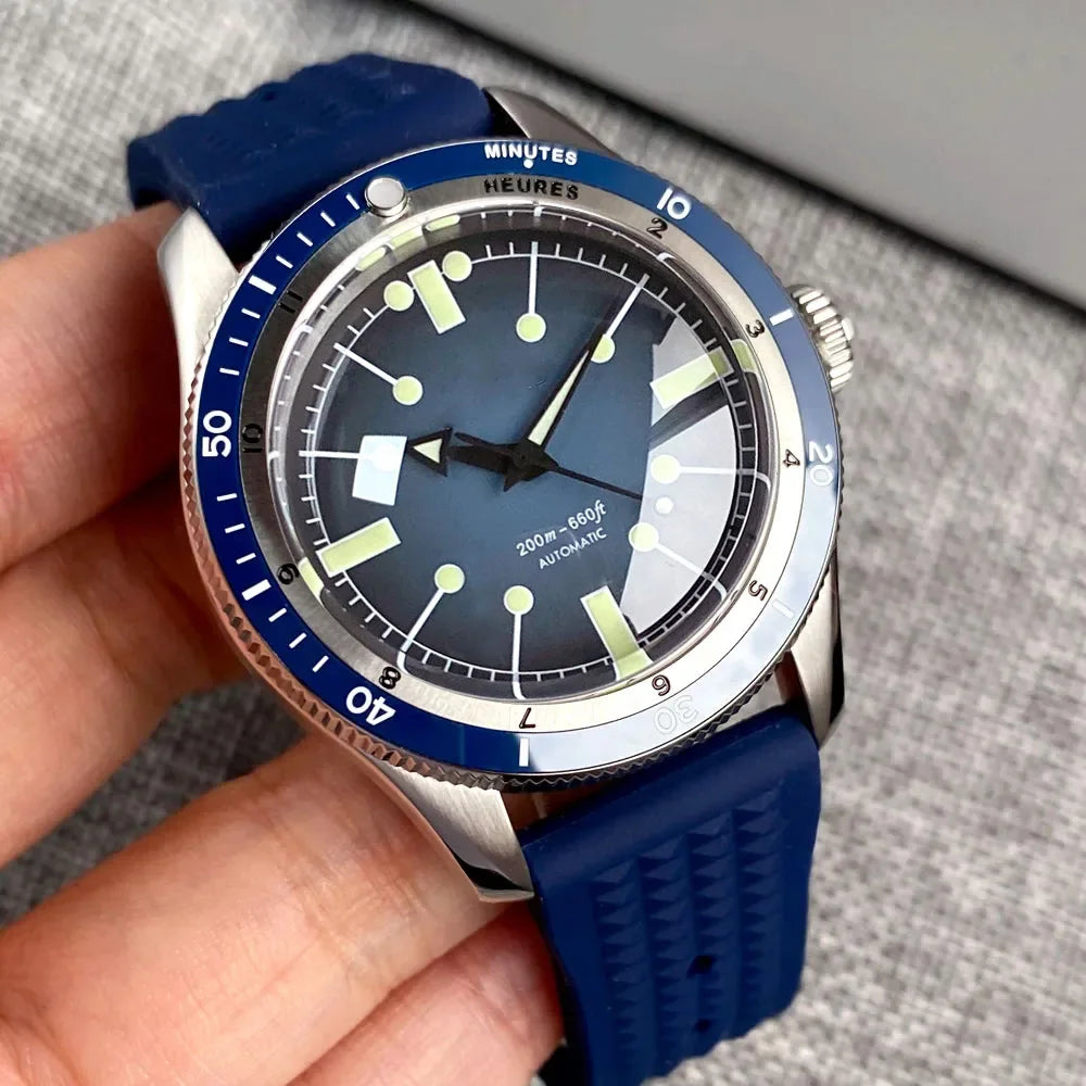 Tandorio Automatic Dive Watch — 40mm Mechanical Men's Diver