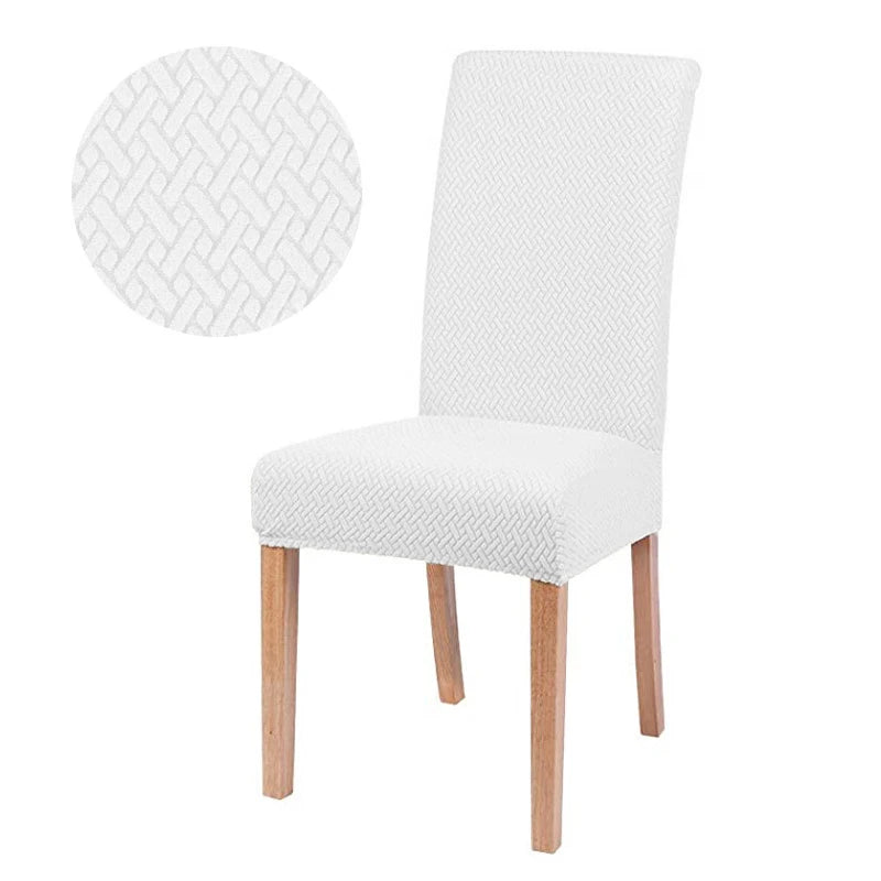 Universal Elastic Chair Cover — Stretchable Fabric Seat Protector