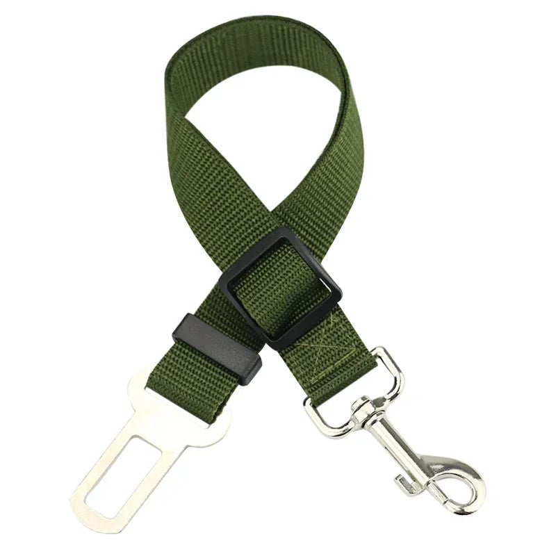 YOUSE Adjustable Pet Car Seat Belt — Secure Vehicle Safety Tether for Dogs and Cats