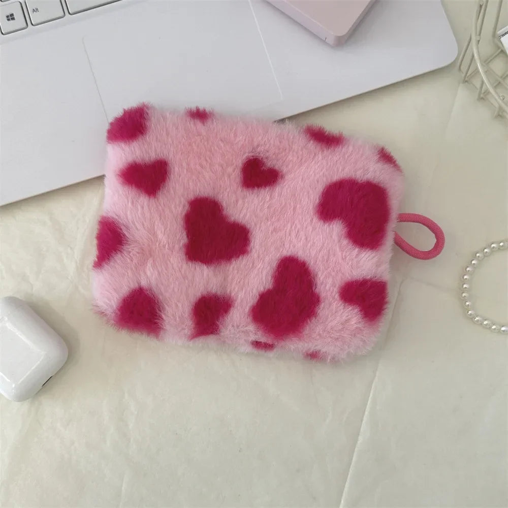 SOZAKKA Floral Canvas Coin Purse — Compact Zippered Change Pouch