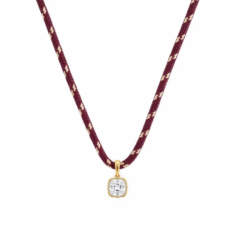 doyours Boho Multilayer Rope Chain Necklace — Gold Plated Zircon Pendant Jewelry