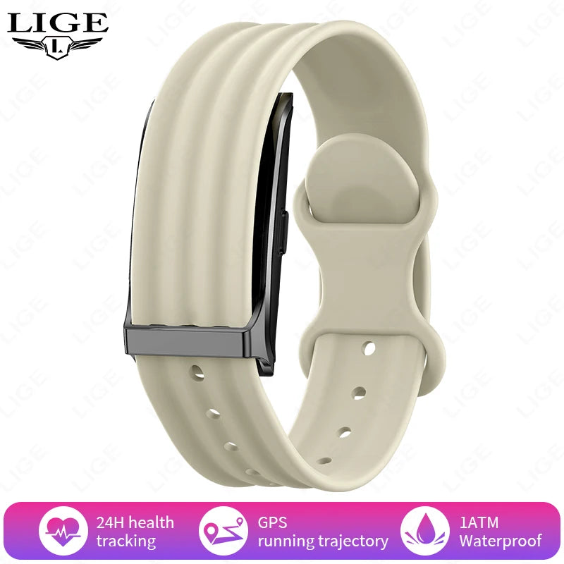 LIGE Smart Watch — Fitness Tracker with Heart Rate & Blood Oxygen Monitor