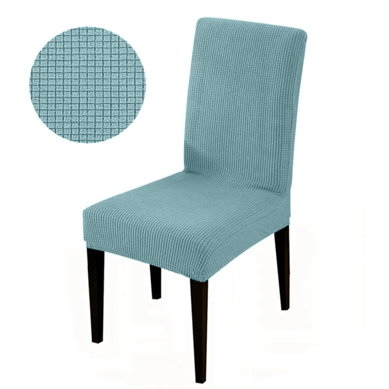 Universal Elastic Chair Cover — Stretchable Fabric Seat Protector