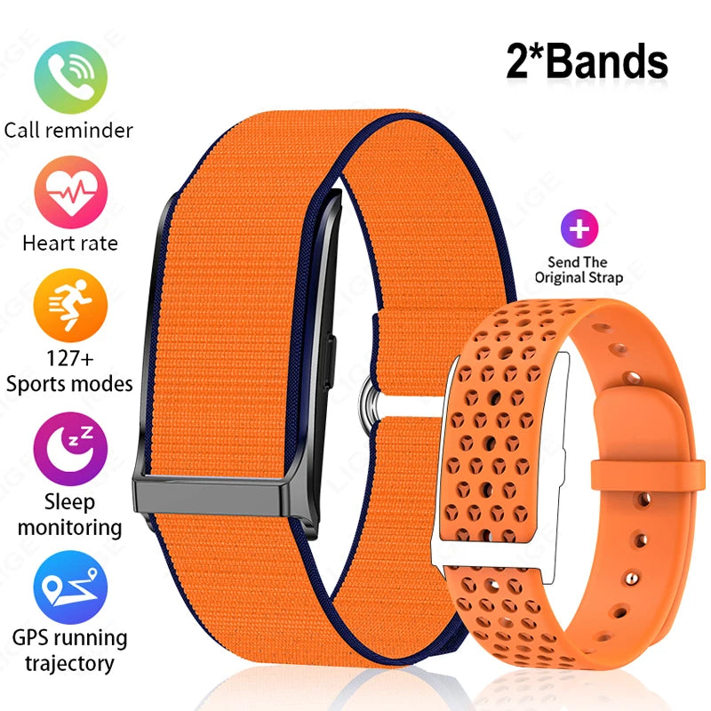 LIGE Smart Watch — Fitness Tracker with Heart Rate & Blood Oxygen Monitor