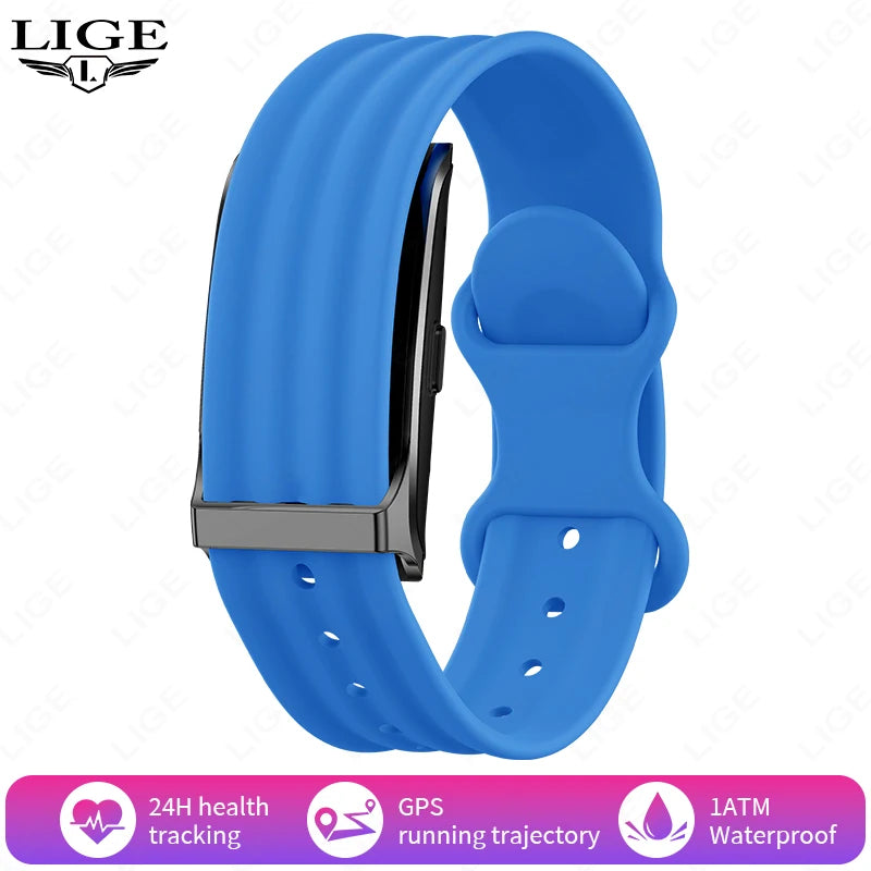 LIGE Smart Watch — Fitness Tracker with Heart Rate & Blood Oxygen Monitor