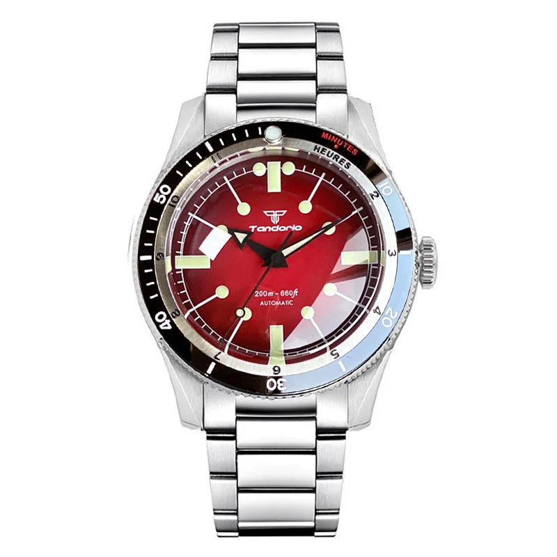 Tandorio Automatic Dive Watch — 40mm Mechanical Men's Diver