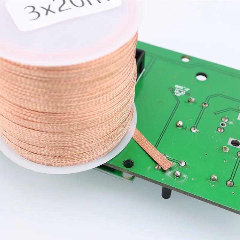 Copper Desoldering Braid Wick — Solder Remover for PCB and Motherboard Repair