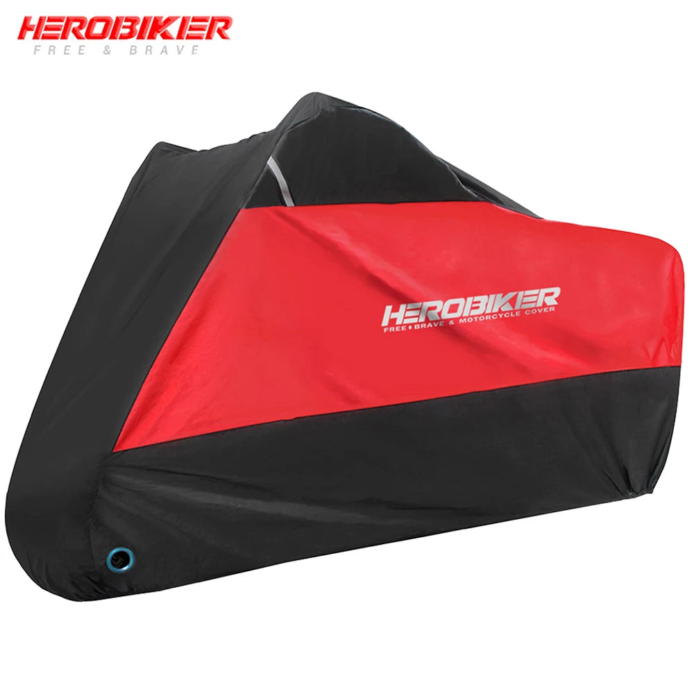 Waterproof Motorcycle Cover — All-Weather Dustproof & UV Protective Coat