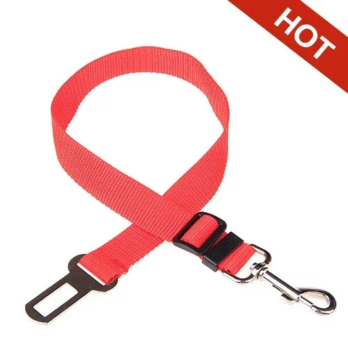 YOUSE Adjustable Pet Car Seat Belt — Secure Vehicle Safety Tether for Dogs and Cats