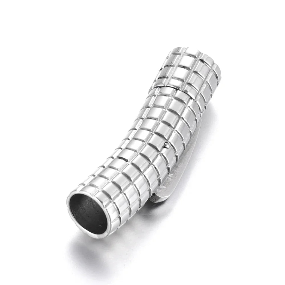 EMBLAASK Stainless Steel Bayonet Clasp — Durable Jewelry Pushlock Closure