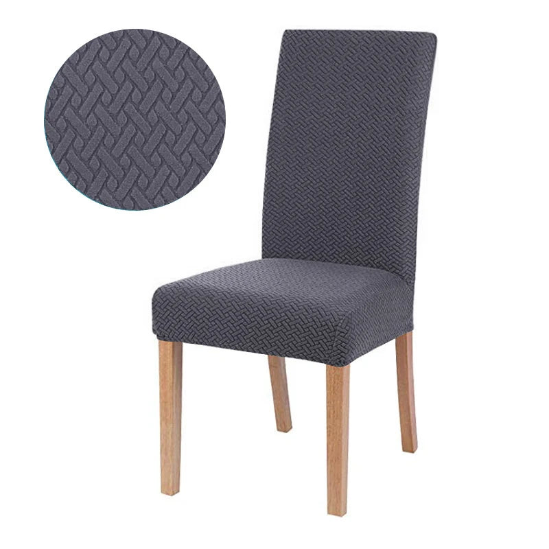 Universal Elastic Chair Cover — Stretchable Fabric Seat Protector