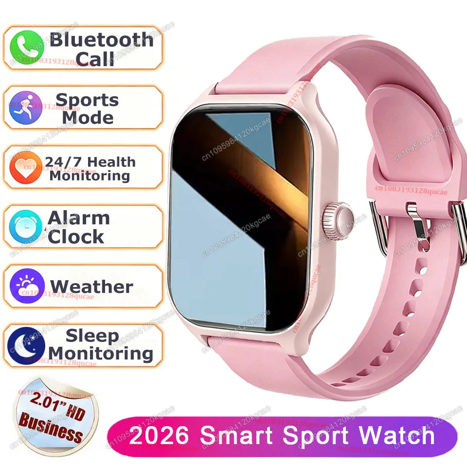 Ola Esporte Smart Watch — 2.01'' AMOLED Screen with Bluetooth Calling
