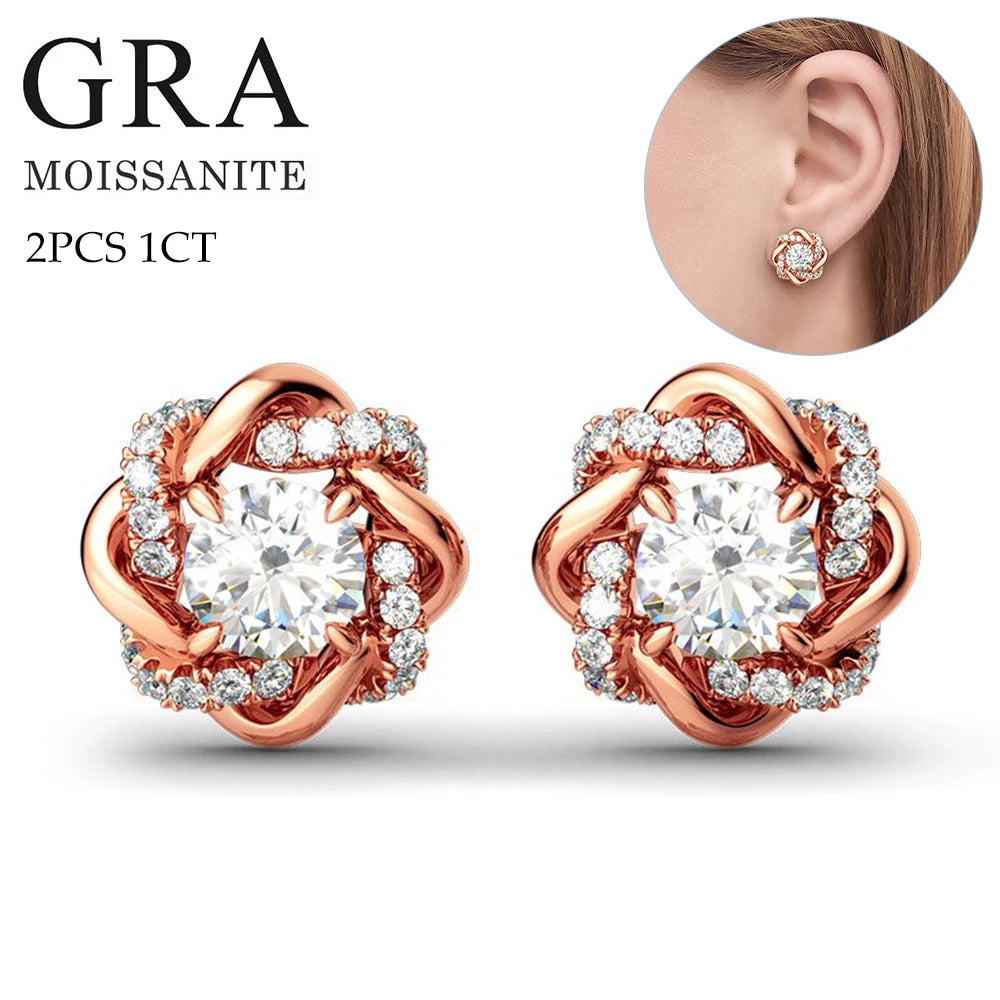 Silver Chakra Moissanite Jewelry Set — Luxury Necklace, Earrings & Bangle