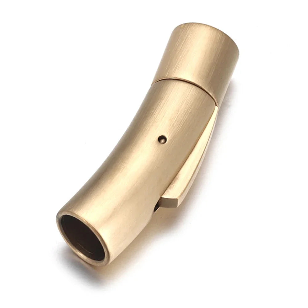 EMBLAASK Stainless Steel Bayonet Clasp — Durable Jewelry Pushlock Closure