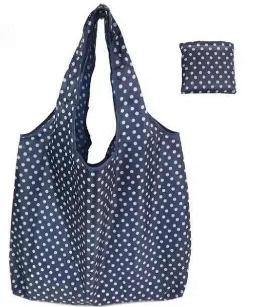 eTya Reusable Floral Shopping Bag — Foldable Large Capacity Tote