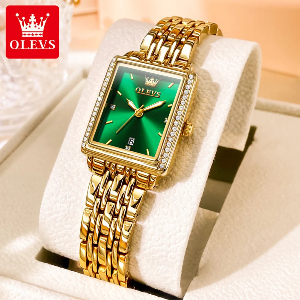 OLEVS 9995 Women's Luxury Watch — Elegant Quartz Timepiece with Luminous Date
