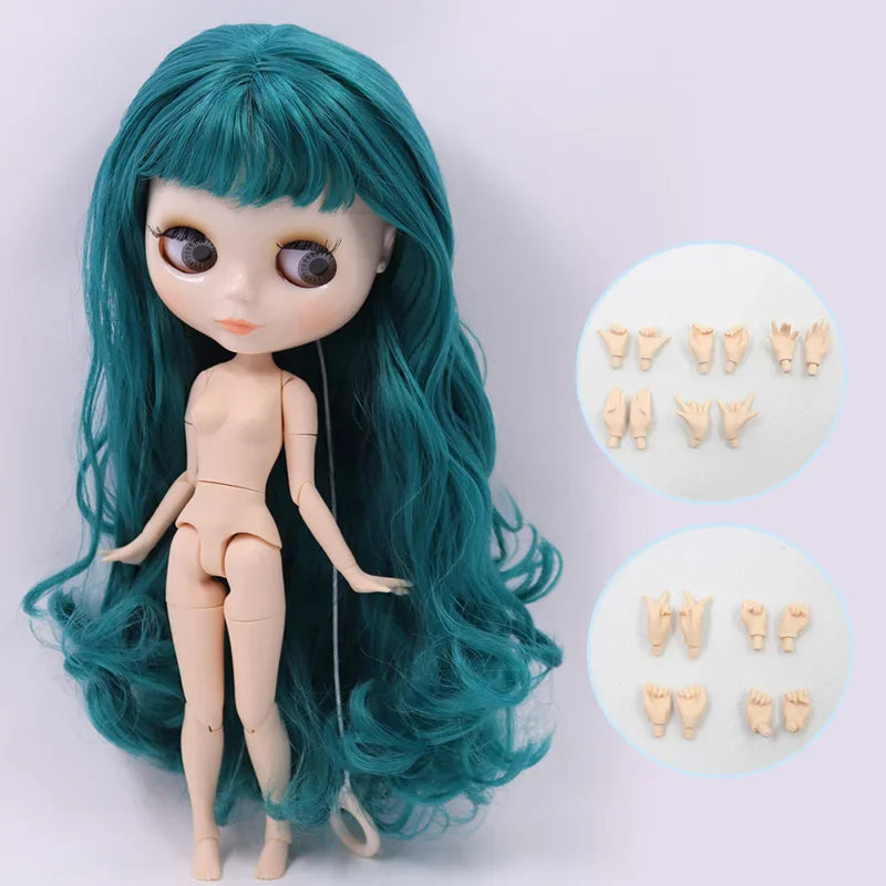 DBS 1/6 BJD Fashion Doll — White Skin Jointed Body for Customization