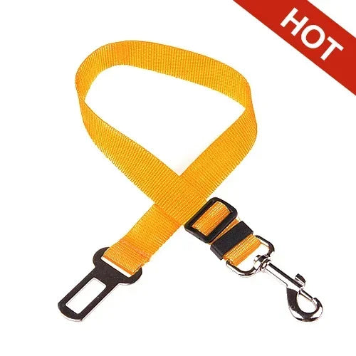 YOUSE Adjustable Pet Car Seat Belt — Secure Vehicle Safety Tether for Dogs and Cats