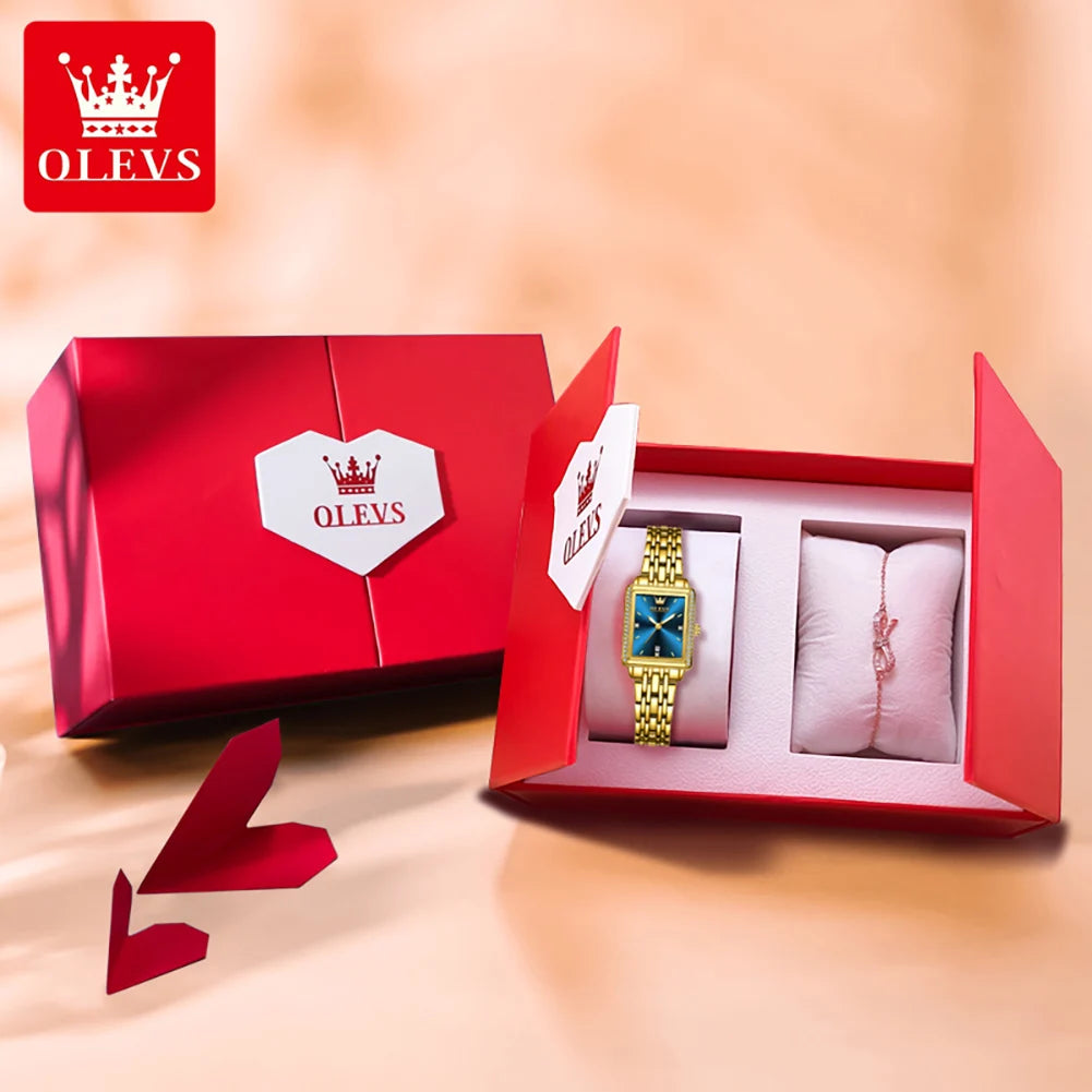 OLEVS 9995 Women's Luxury Watch — Elegant Quartz Timepiece with Luminous Date