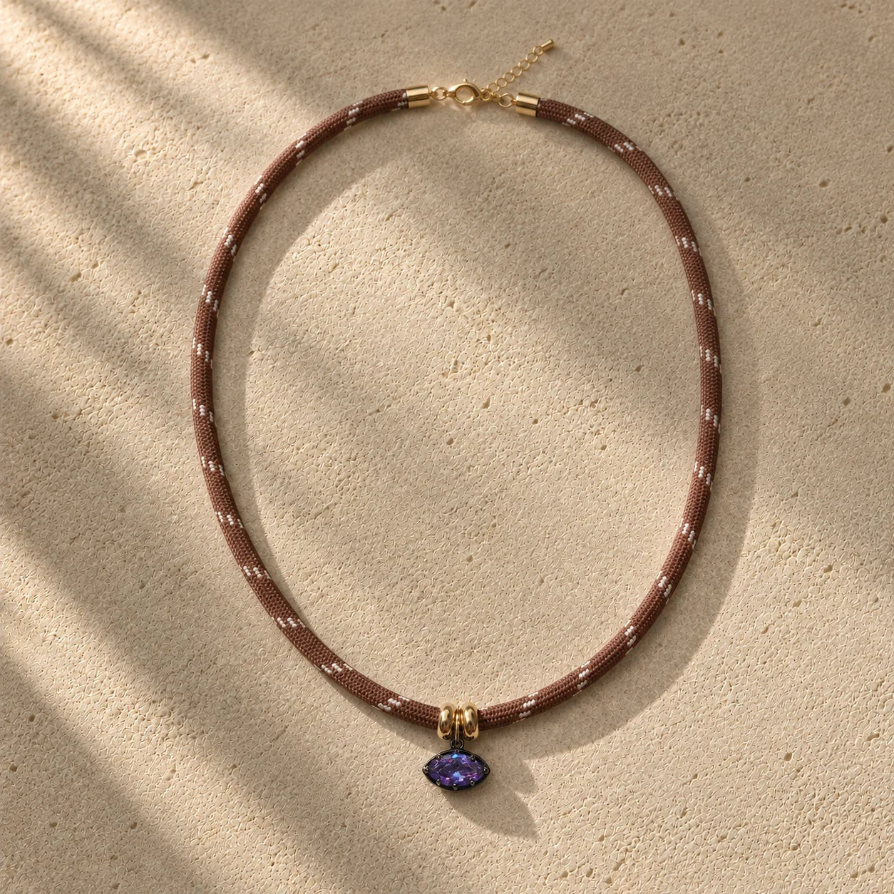 doyours Boho Multilayer Rope Chain Necklace — Gold Plated Zircon Pendant Jewelry