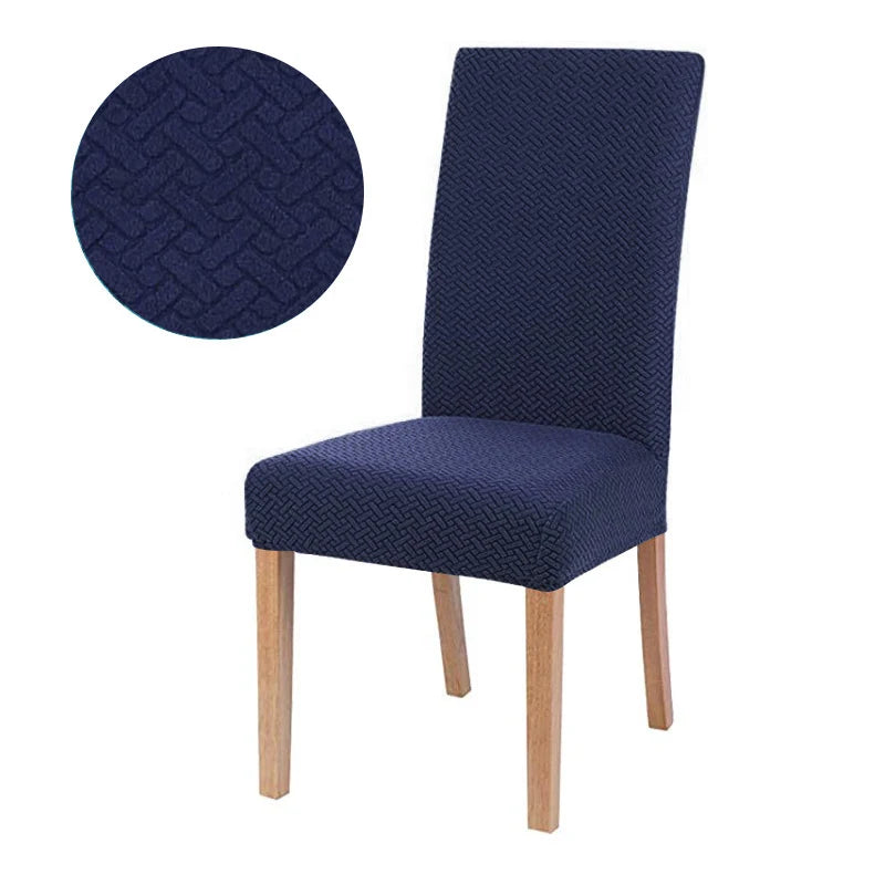 Universal Elastic Chair Cover — Stretchable Fabric Seat Protector