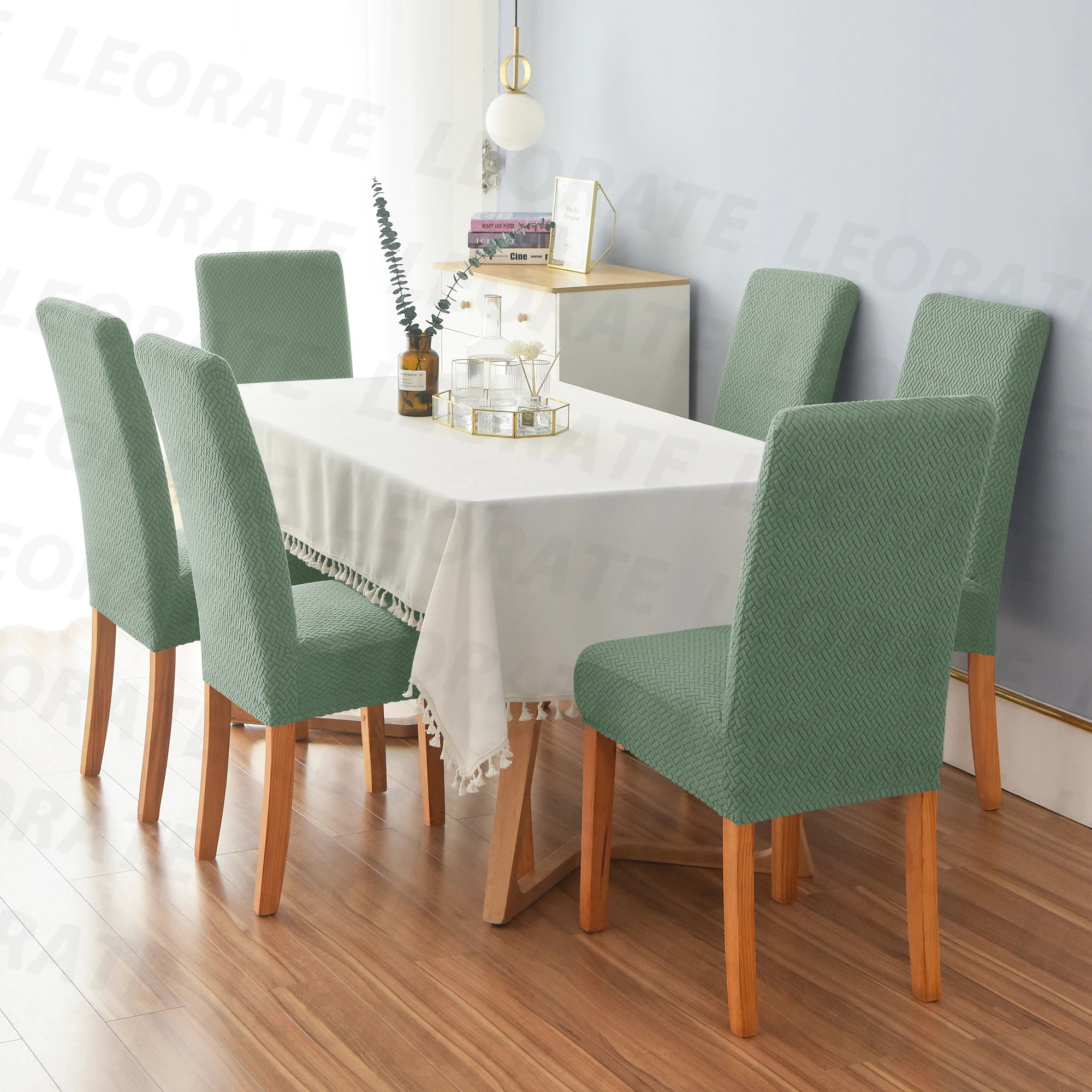 Universal Elastic Chair Cover — Stretchable Fabric Seat Protector