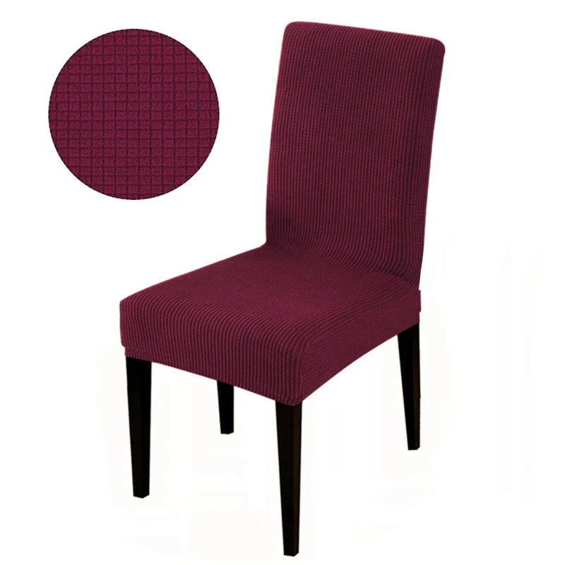 Universal Elastic Chair Cover — Stretchable Fabric Seat Protector
