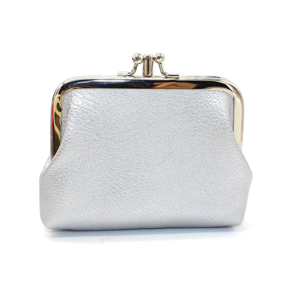 Floral Print Canvas Coin Purse — Compact Mini Pouch for Keys and Cards