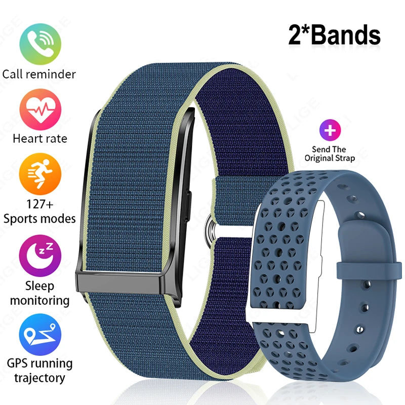 LIGE Smart Watch — Fitness Tracker with Heart Rate & Blood Oxygen Monitor