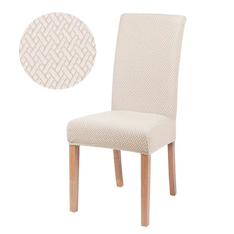 Universal Elastic Chair Cover — Stretchable Fabric Seat Protector