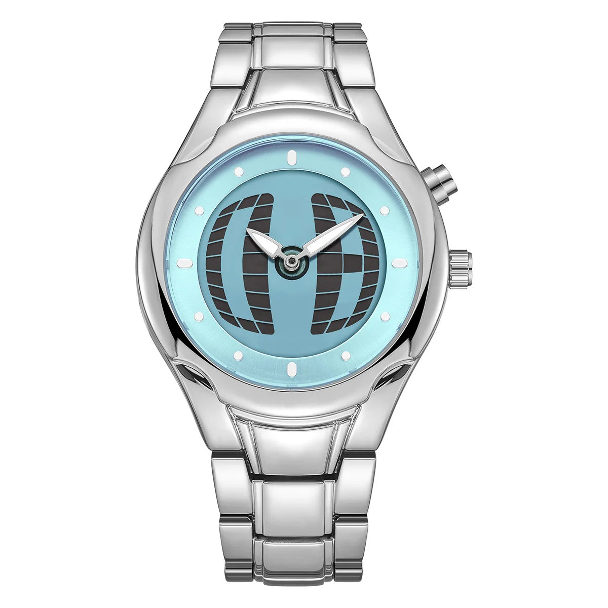 ZBJP Dual Display Quartz Watch — Y2K Style Waterproof Wristwatch