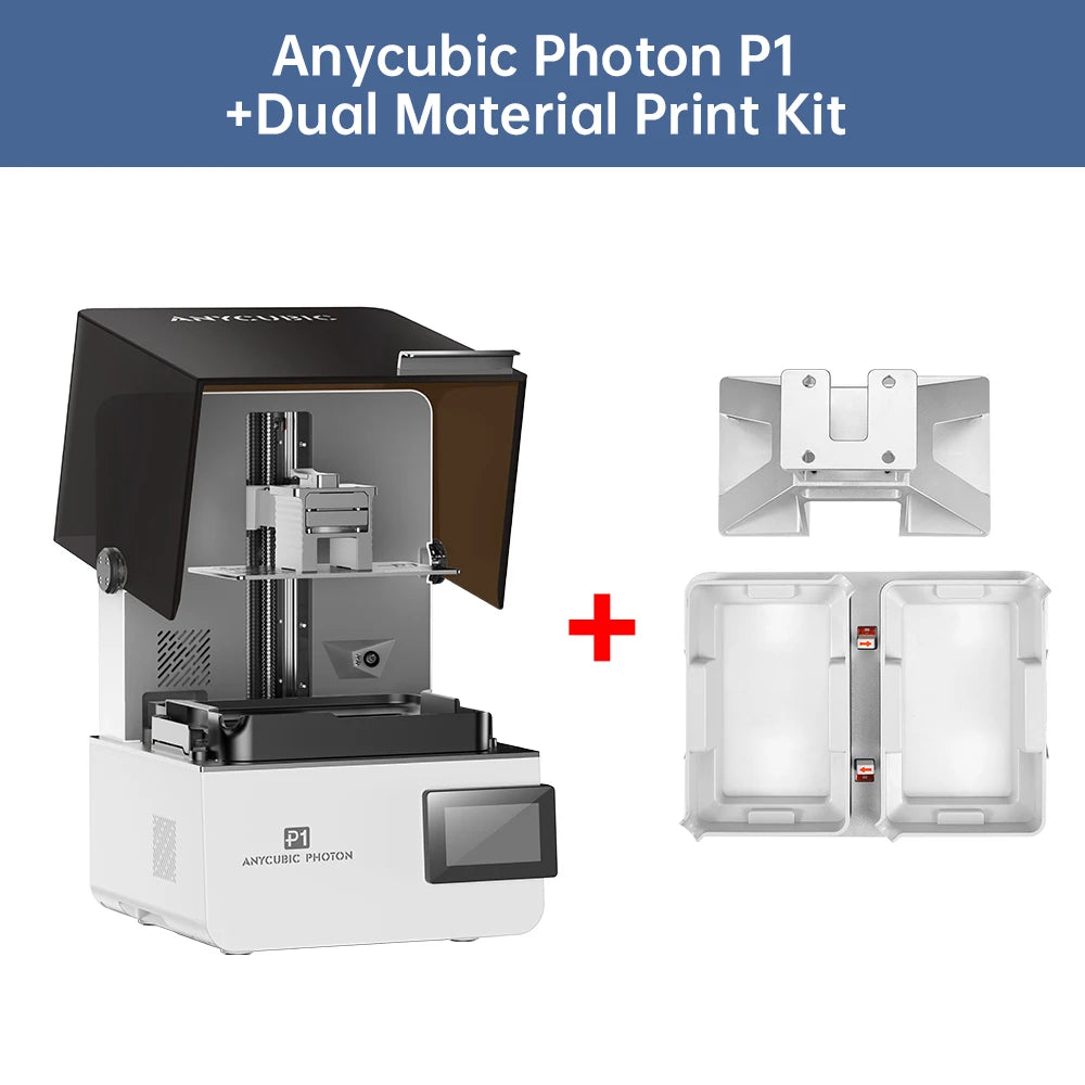 ANYCUBIC Photon P1 14K LCD 3D Printer — High Precision Dual-Color Printing