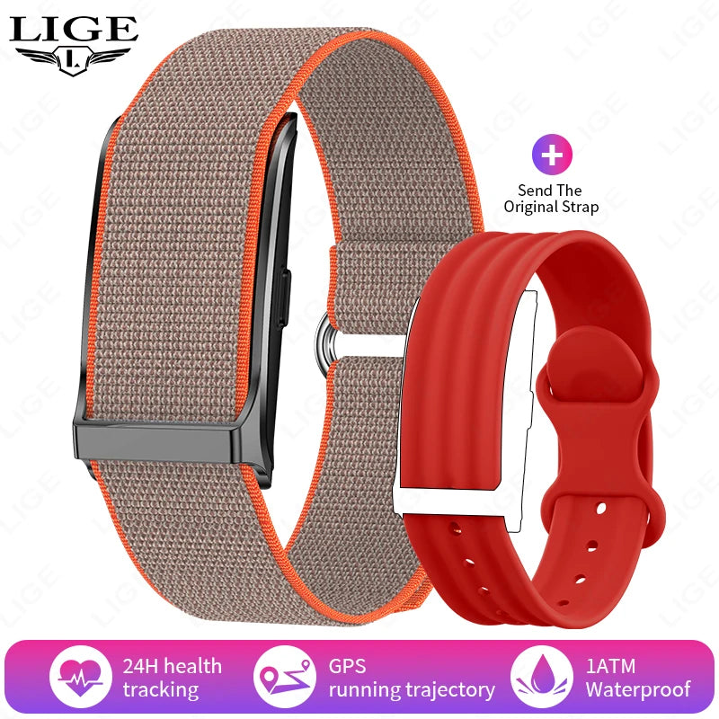 LIGE Smart Watch — Fitness Tracker with Heart Rate & Blood Oxygen Monitor
