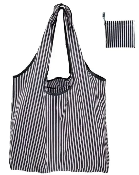 eTya Reusable Floral Shopping Bag — Foldable Large Capacity Tote