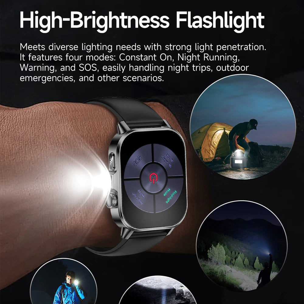ChiBear Professional Health Smartwatch — ECG, Blood Pressure & Body Analysis