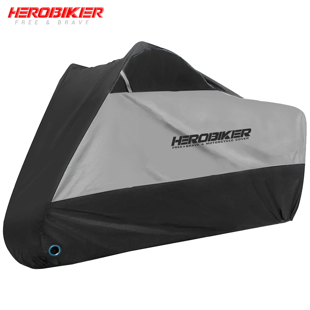 Waterproof Motorcycle Cover — All-Weather Dustproof & UV Protective Coat