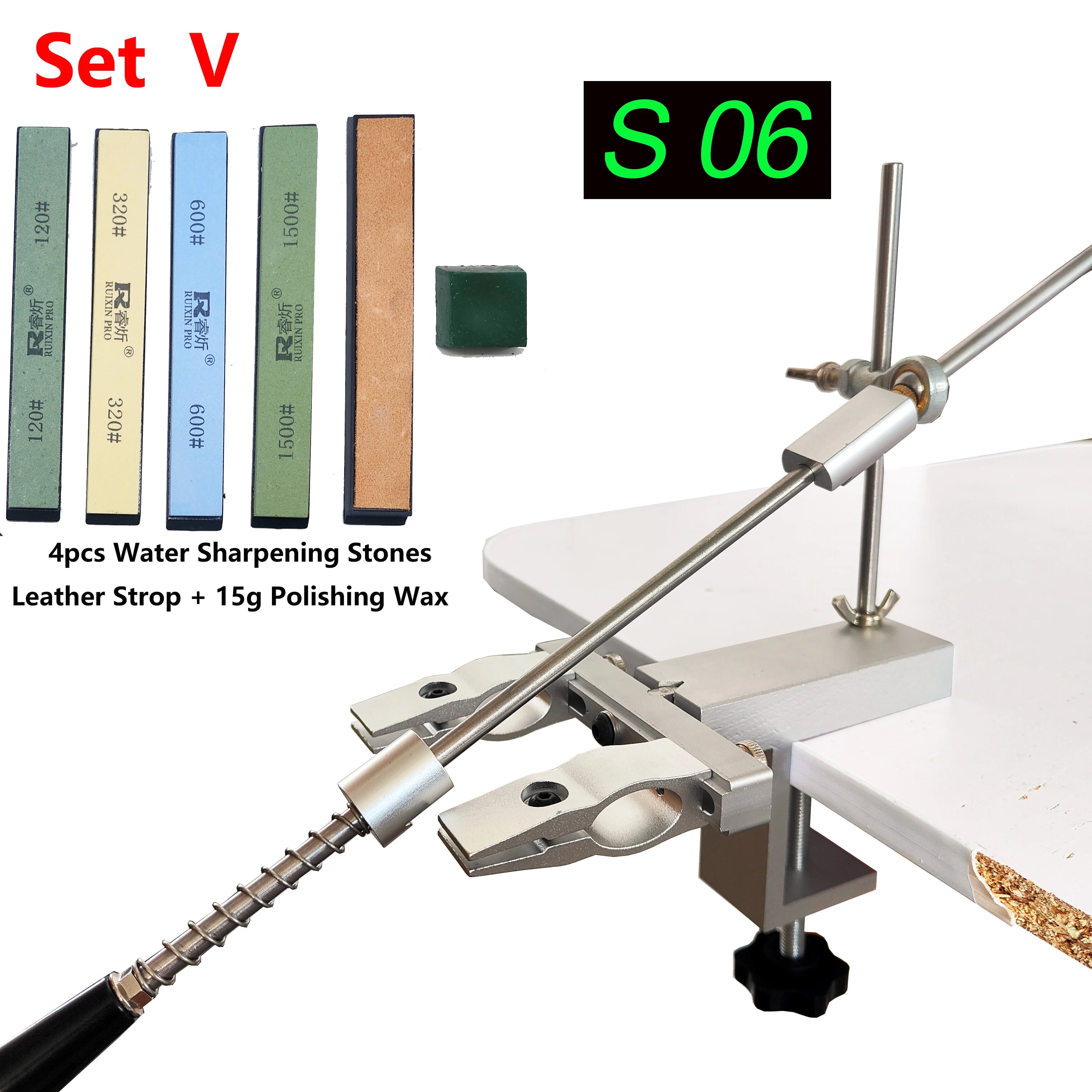 Sy tools Professional Fixed Angle Knife Sharpener — Precision Sharpening System