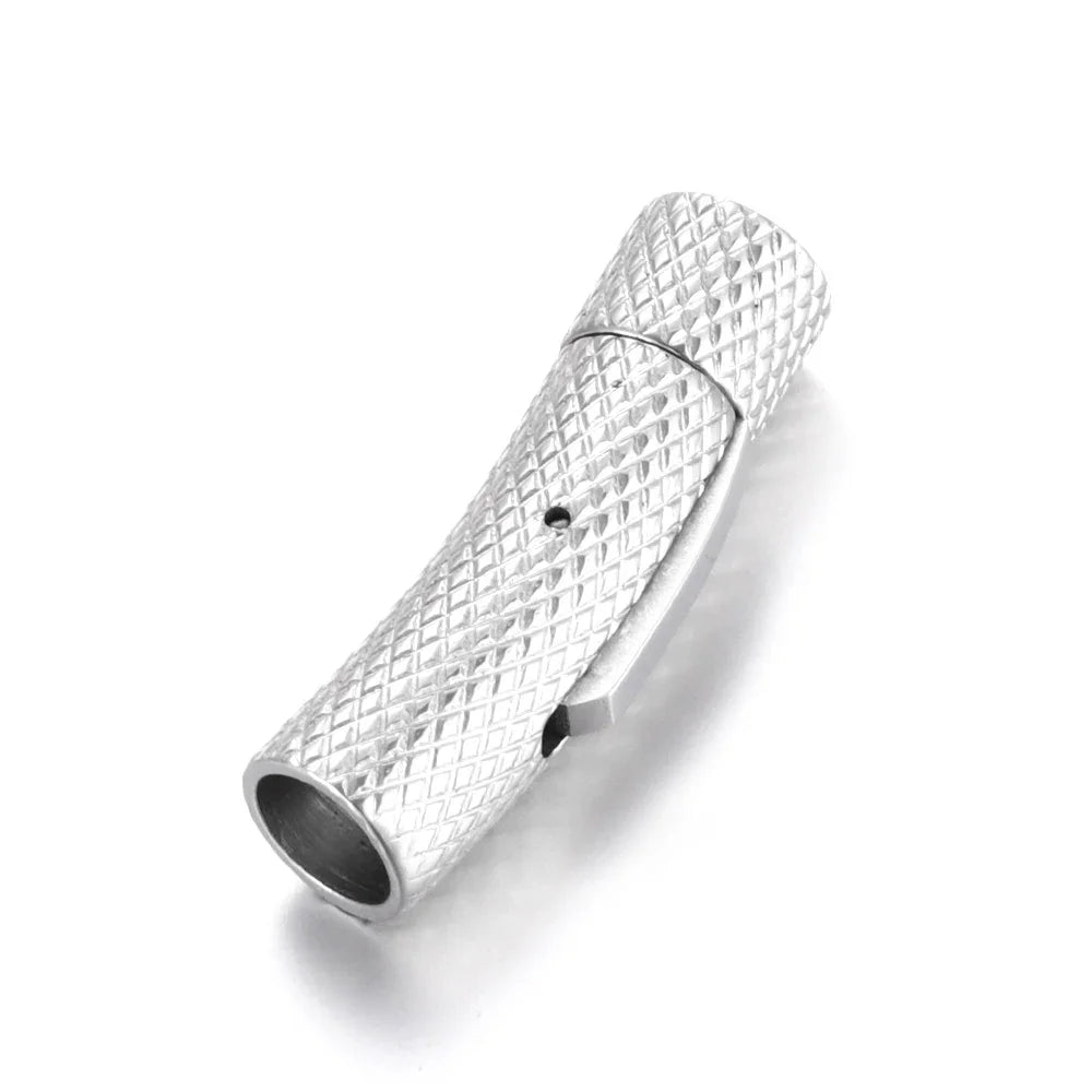 EMBLAASK Stainless Steel Bayonet Clasp — Durable Jewelry Pushlock Closure