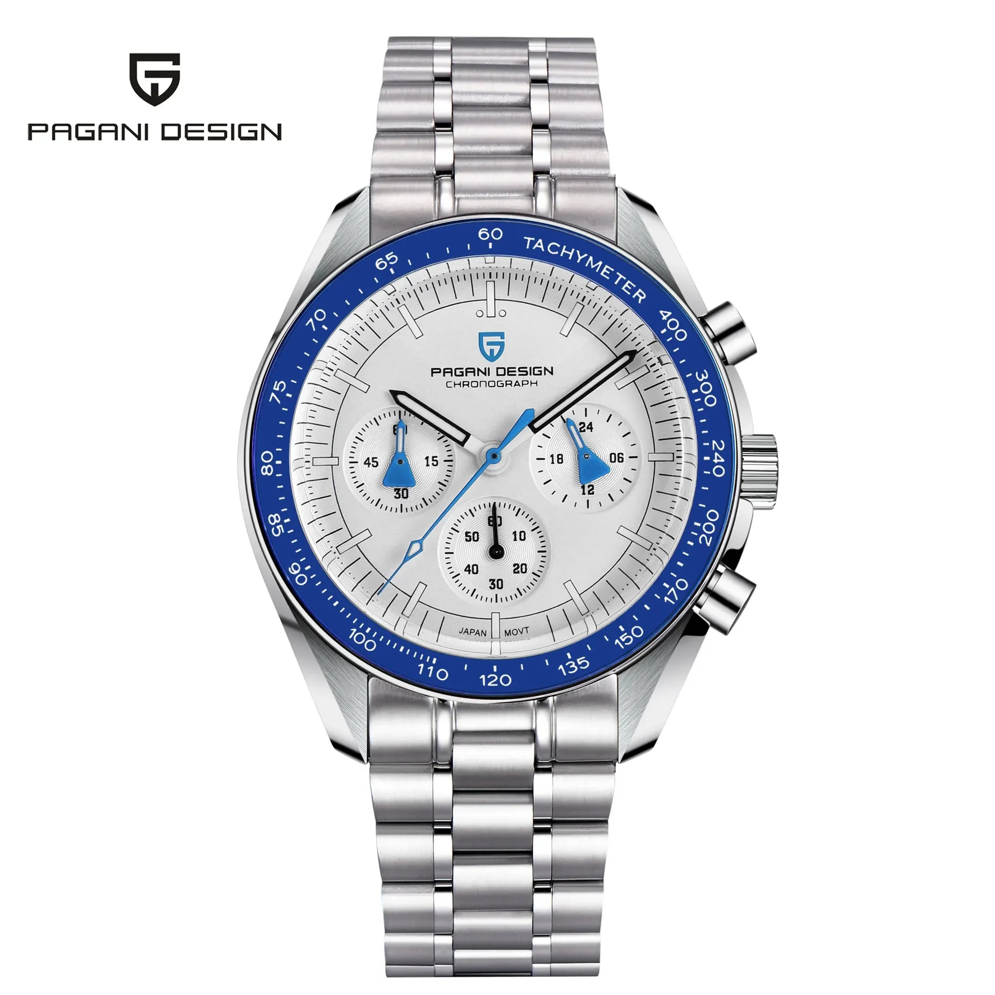 PAGANI DESIGN 1701 Moonwatch — Luxury Chronograph Quartz Wristwatch