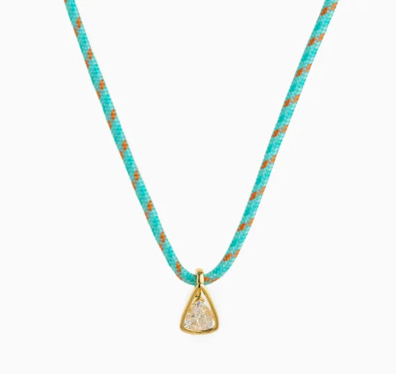 doyours Boho Multilayer Rope Chain Necklace — Gold Plated Zircon Pendant Jewelry