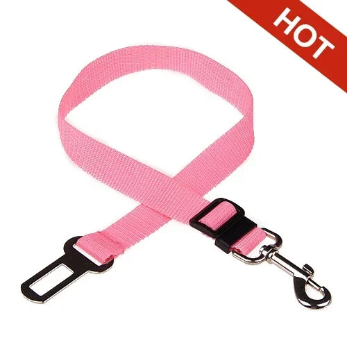 YOUSE Adjustable Pet Car Seat Belt — Secure Vehicle Safety Tether for Dogs and Cats