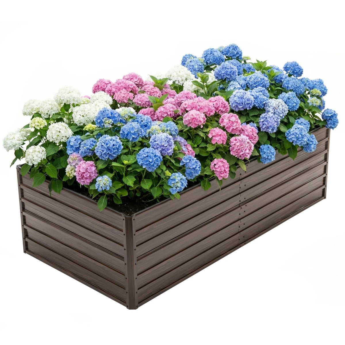 Metal Raised Garden Bed Kit — Rustproof Elevated Planter for Vegetables